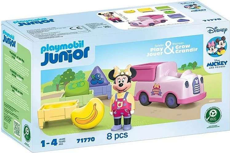 Igrače set Playmobil Junior Disney Minnie Mouse 71770, 8 delov