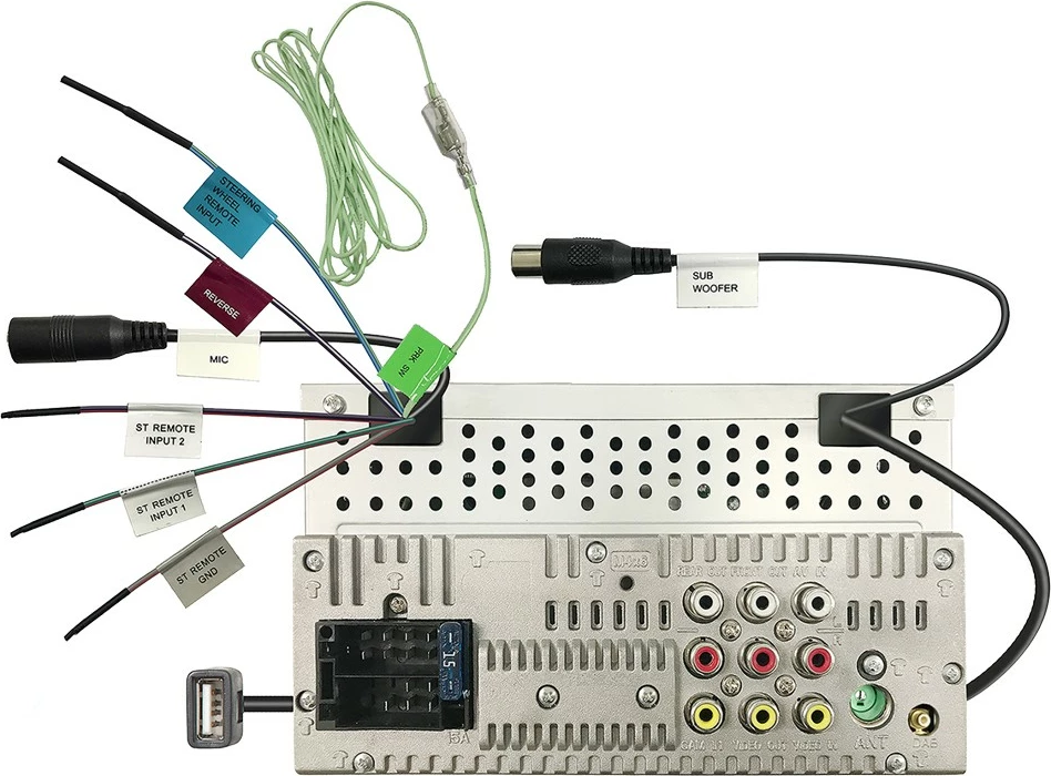 Avtoradio z velikim zaslonom, Kenwood DMX129DAB, Bluetooth, DAB+, USB, zaslon 6,8 in, črn