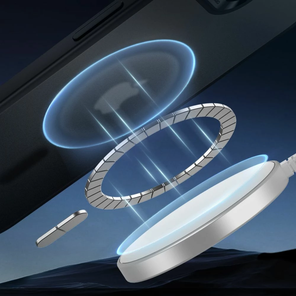 Ovitek Classic Hybrid HaloLock ESR za iPhone 16e, MagSafe, črn