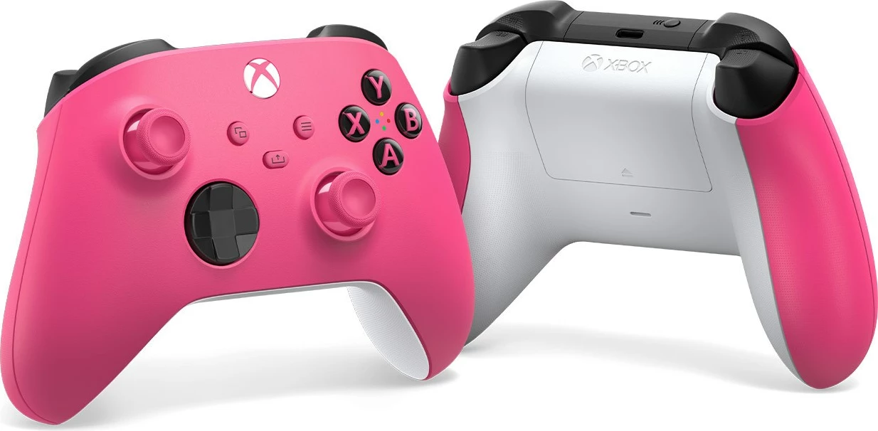 Brezžični igralni plošček Xbox Wireless Controller Microsoft, Bluetooth, za Xbox Series S/X, PC, Android/iOS, rožnat
