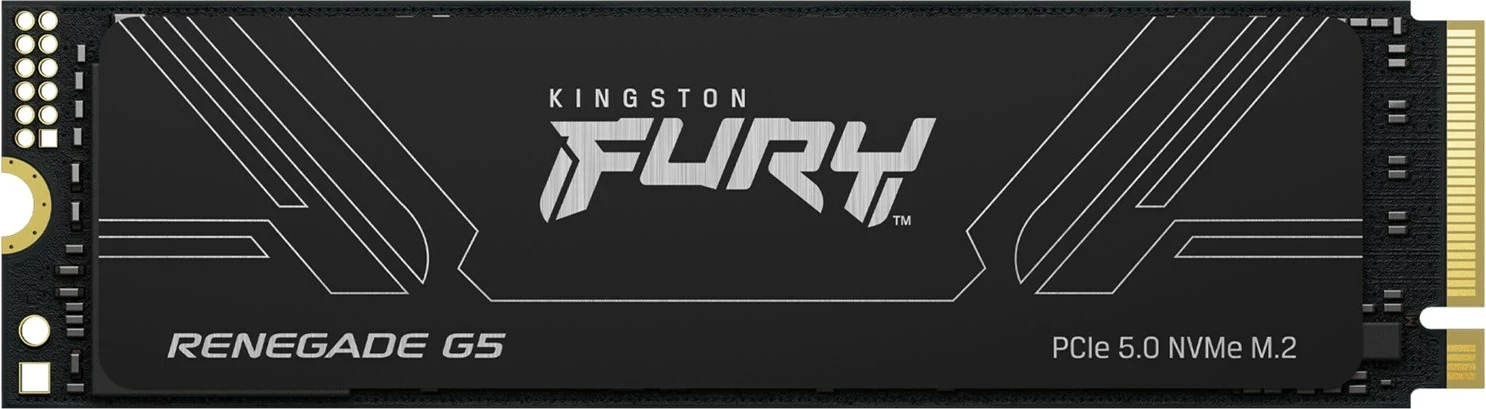 SSD 1TB M.2 2280 PCIe 5.0 NVMe, Kingston FURY RENEGADE G5, črn