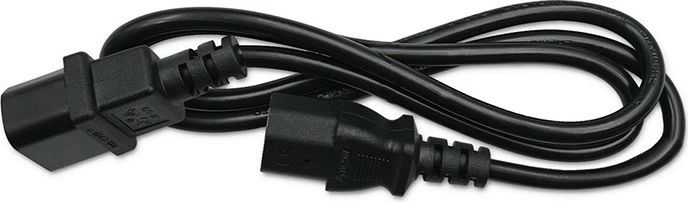 Napajalni kabel Qoltec 50459, IEC C13/C14, 1,5 m, črn