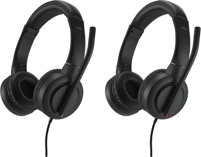 Slušalke z mikrofonom, USB-C, črne Kensington H1000