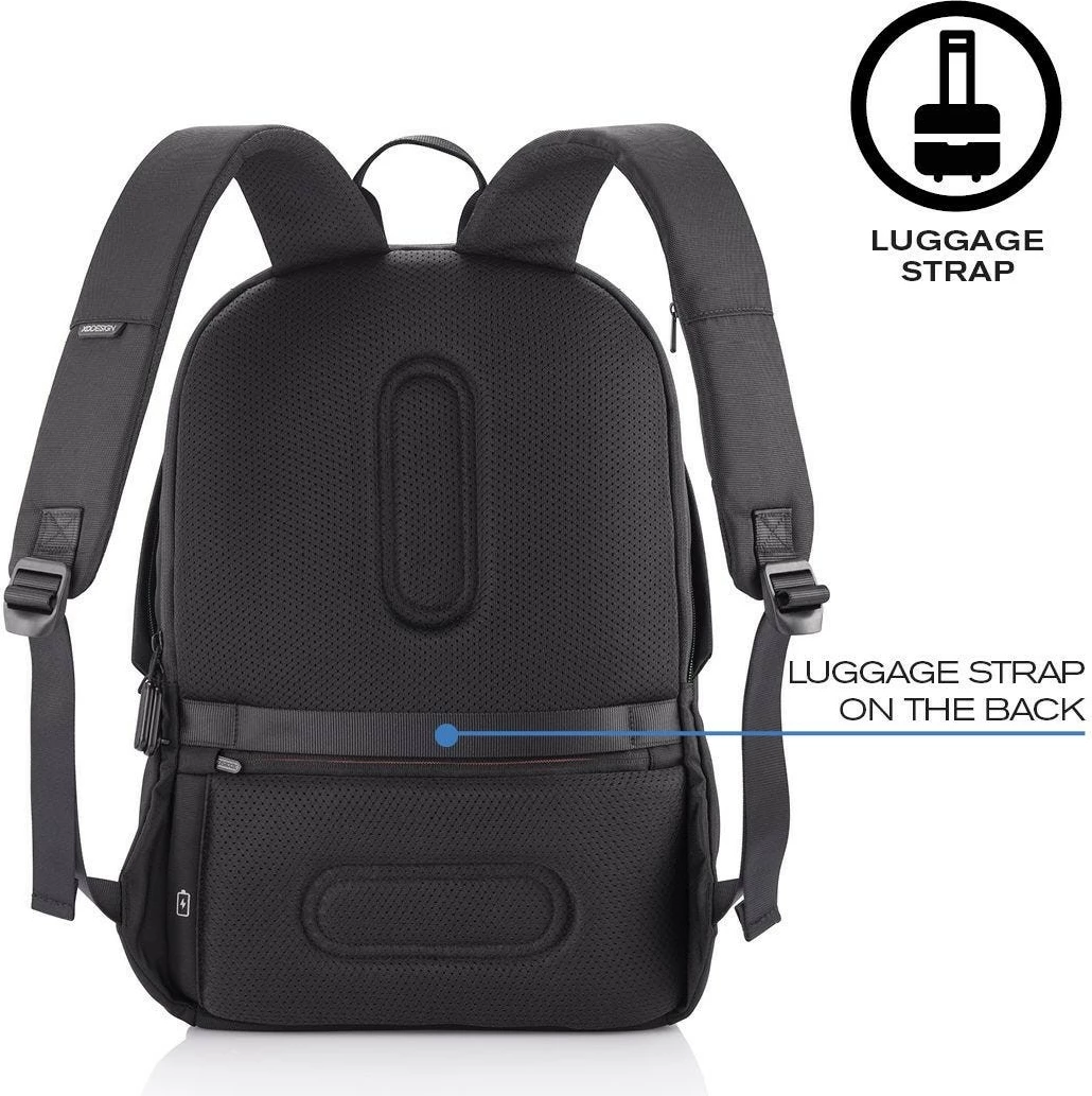 Nahrbtnik XD DESIGN BOBBY SOFT, 13-16L, črn