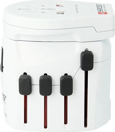 Potovalni adapter SKROSS PRO World & USB, 7A