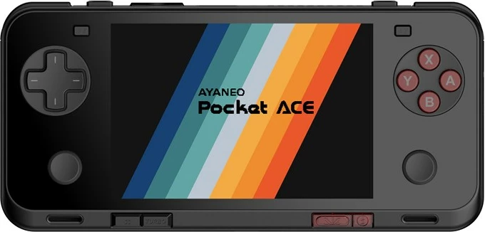 Prenosna igralna konzola AYANEO Pocket ACE, 12 GB RAM, 256 GB SSD, črna