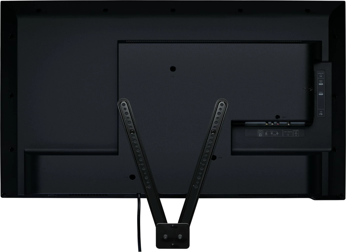 Nosilec za TV za MeetUp, montaža na monitor, črn
