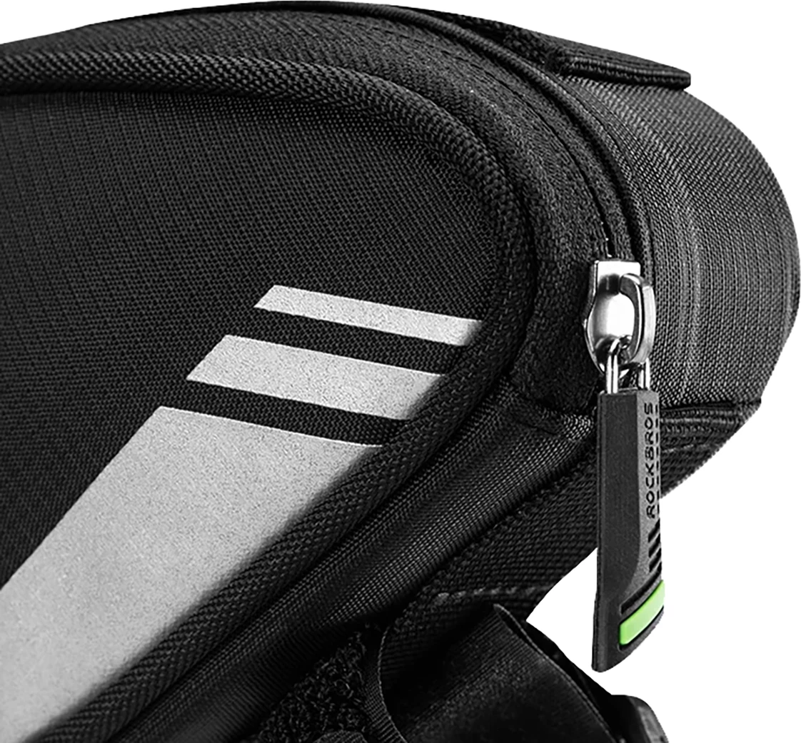 Trekotni okvirna torba za kolo Rockbros B55-BK, 0,7 L, najlon, črna