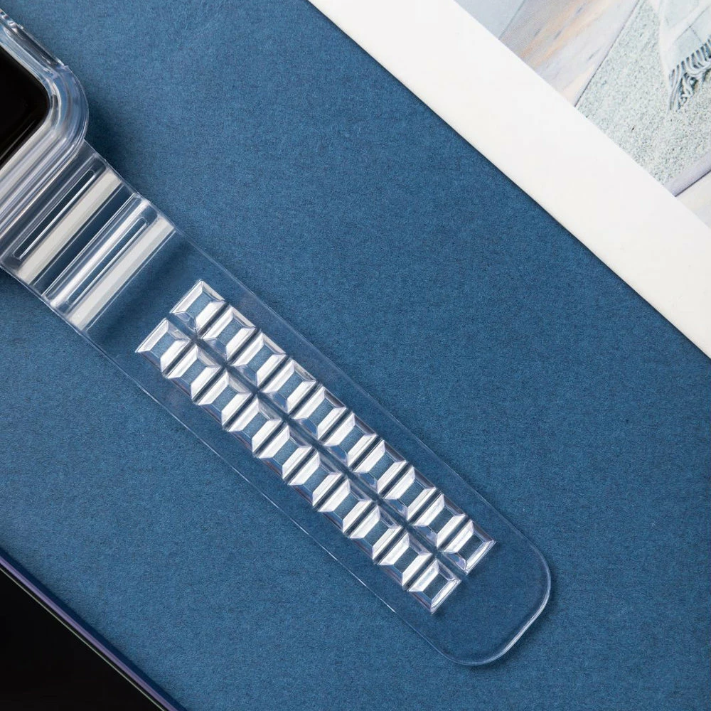 Zaščitni ovitek in pašček Hurtel za Apple Watch 42mm, rožnat
