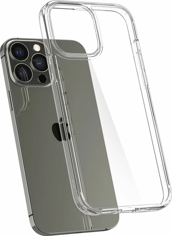 Ovitek za telefon Spigen Ultra Hybrid za iPhone 13 Pro Max, prozoren
