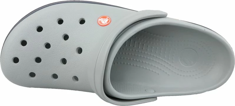 Sandali Crocs Crocband za moške in ženske, siva/srebrna