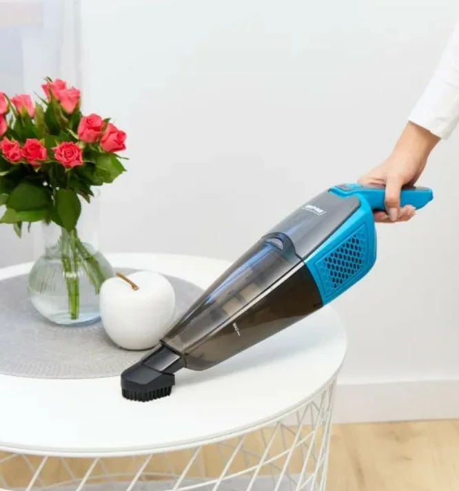 Vertikalni sesalnik brez kabla, MPM MOD-38/N, črno/moder