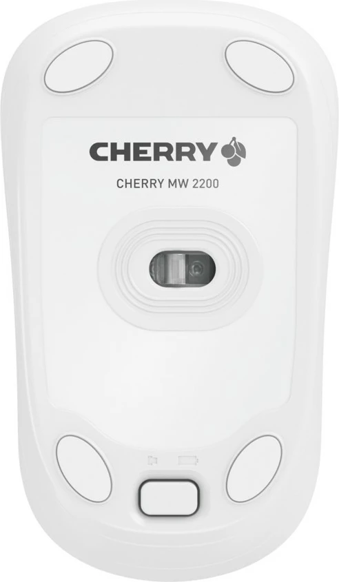 Brezžični RF miška Cherry MW 2200, 1300 DPI, bela