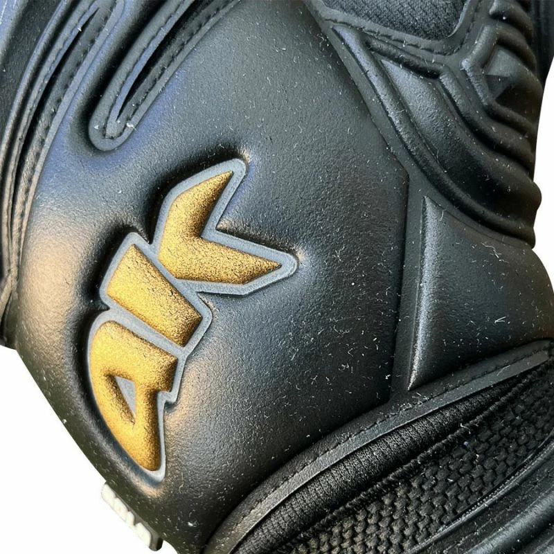 Dresurni rokavice za vratarje za otroke 4keepers, črne
