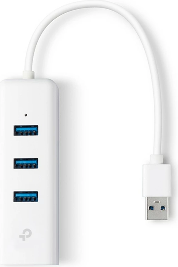Gigabit Ethernet in 3x USB 3.0 adapter TP-Link UE330, USB 3.0 na Ethernet, bel