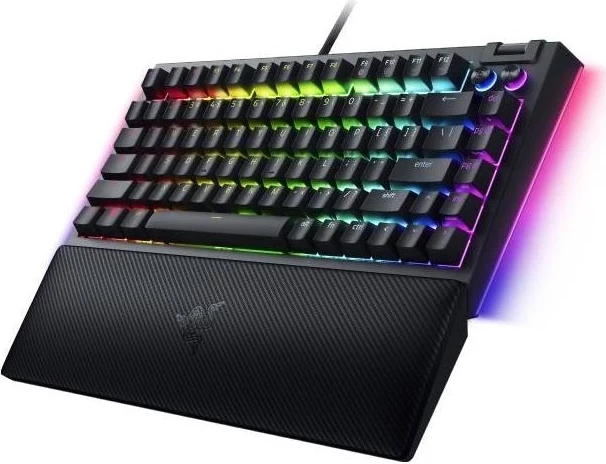Mehanska tastatura z RGB osvetlitvijo, Razer BlackWidow V4, USB-Type C, črna