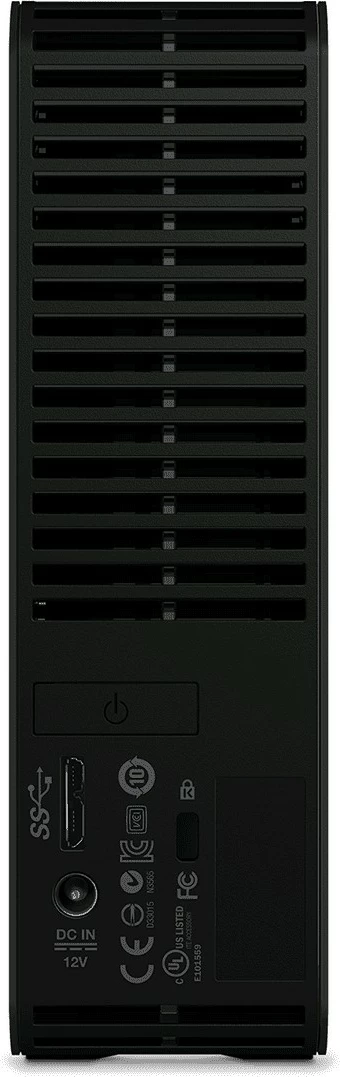 Zunanji trdi disk 12 TB, Western Digital Elements Desktop, USB 3.2 Gen 1, črn