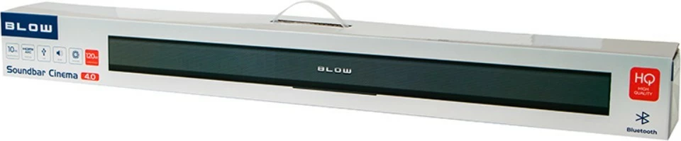 Soundbar BLOW CINEMA 4.0, Bluetooth 5.0, 120 W, črn
