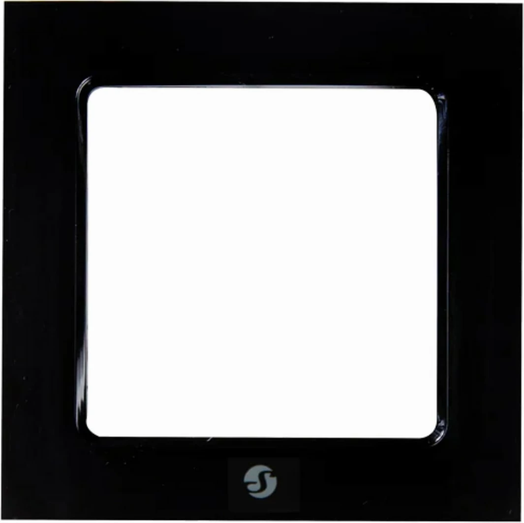 Ohišje Shelly WF1, plastika, 80 mm x 80 mm, 1 cm, črno