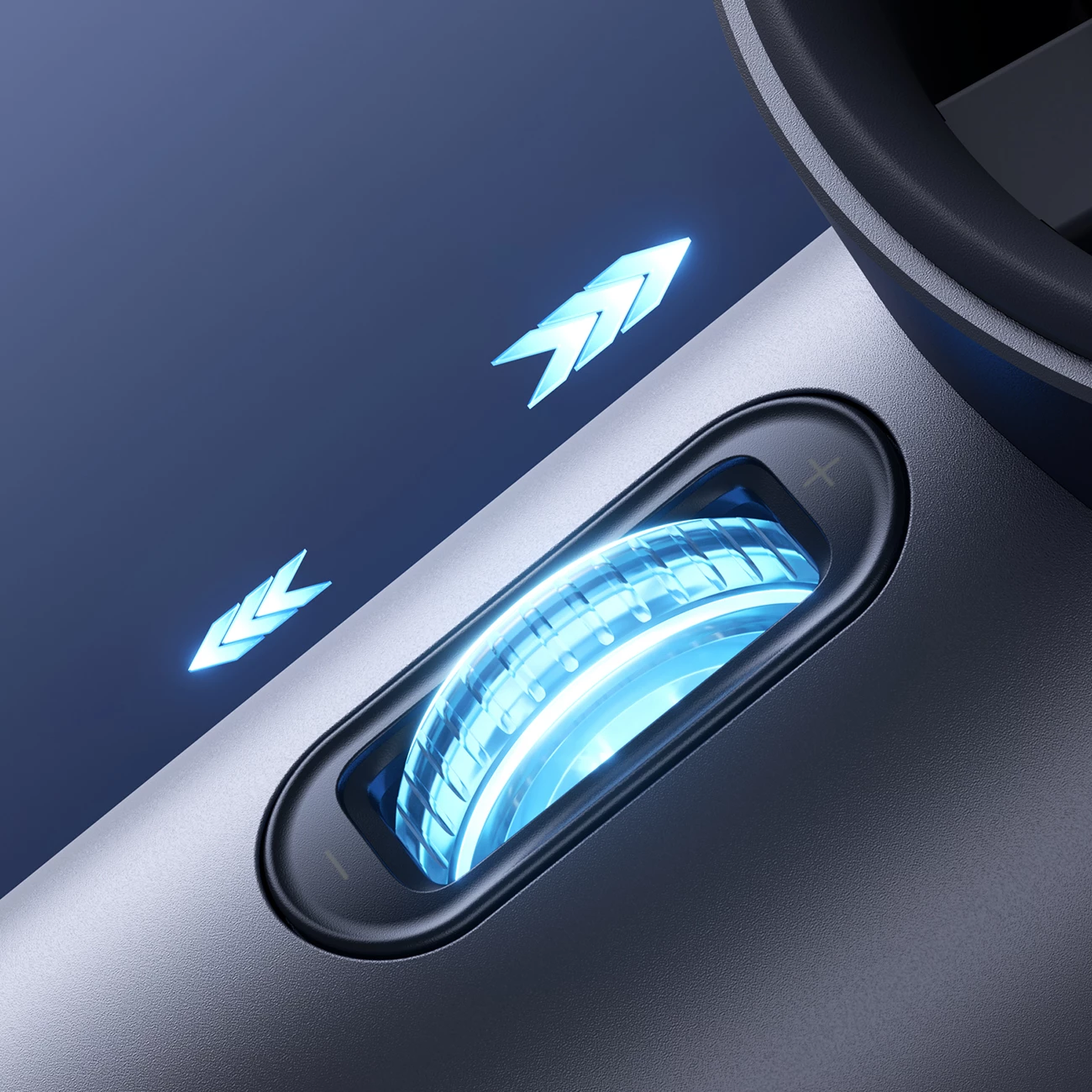 Ročni ventilator, Jisulife Pro1 FA53, 3600 mAh, LED zaslon, USB-C, temno modra