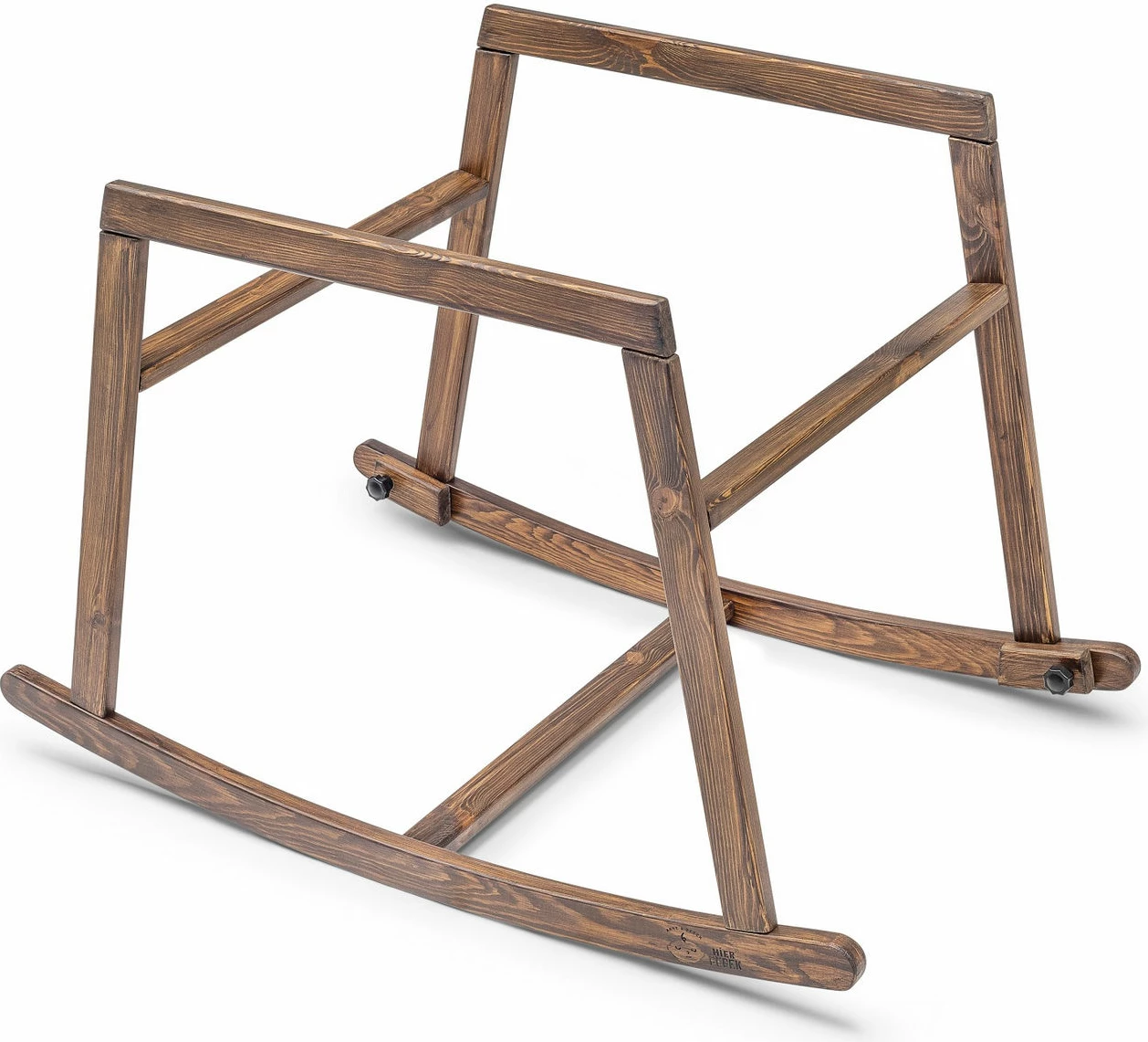 Zibelka Skye Decor, črna, oreh