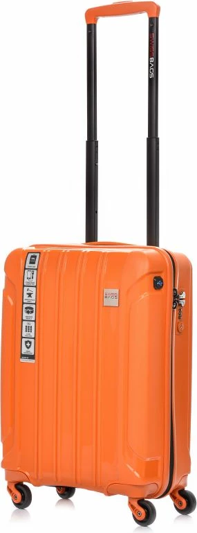 Kabineta kovček SwissBags za moške in ženske, oranžen