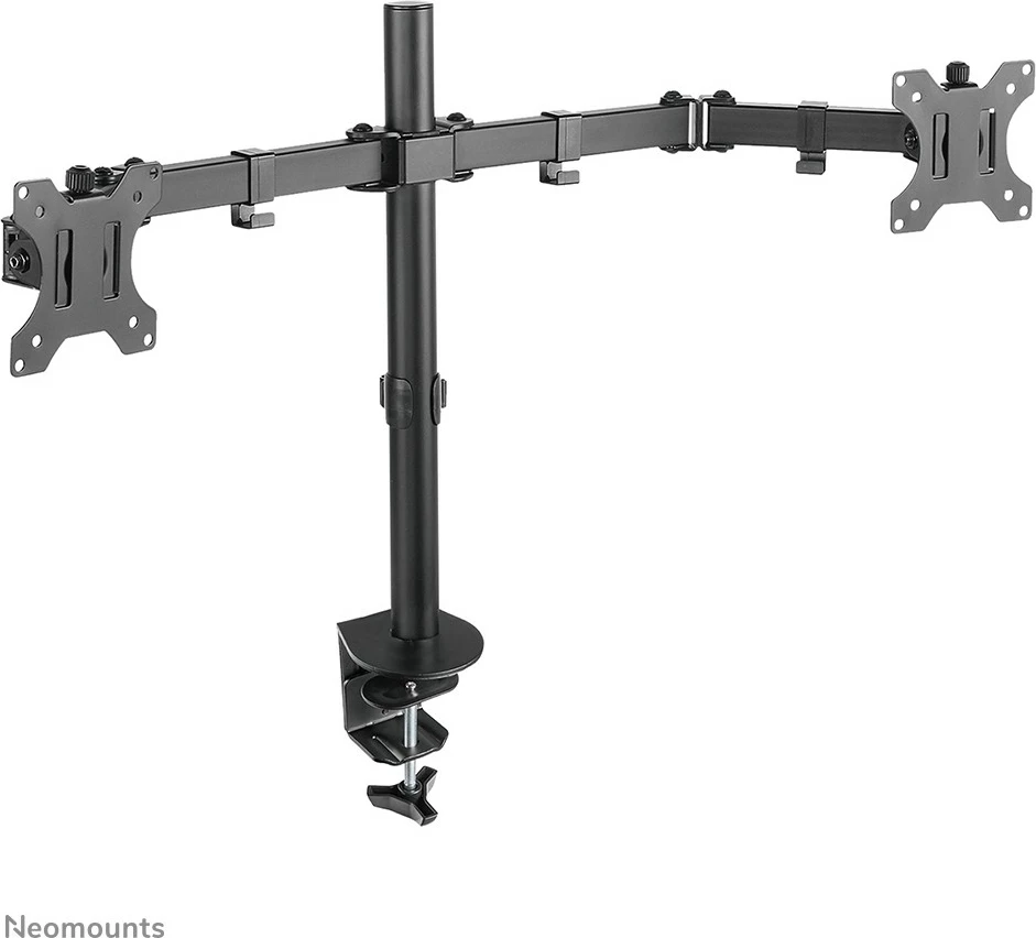 Krajša arm za dva monitorja Neomounts Newstar FPMA-D550DBLACK, 8 kg, 10"-32", črn