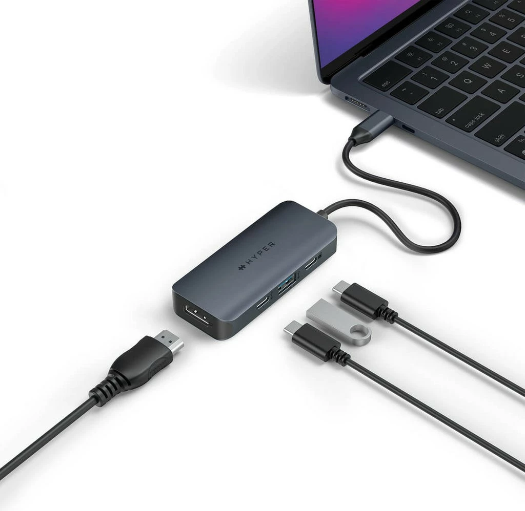 Docking postaja HyperDrive EcoSmart Gen.2 Targus, USB Type-C, HDMI 4K, 100W, modra