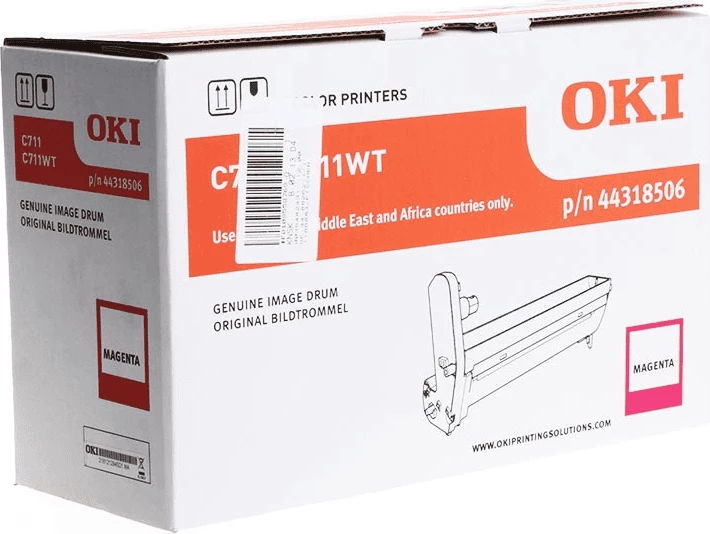 Tiskalni boben OKI 44318506, zmogljivost 20000 strani, standard, magenta