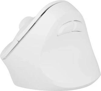Vertikalni miš Natec Crake 2, Bluetooth, 2400 DPI, bel