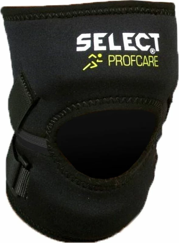 Elastičen ovitek za koleno Select, črn
