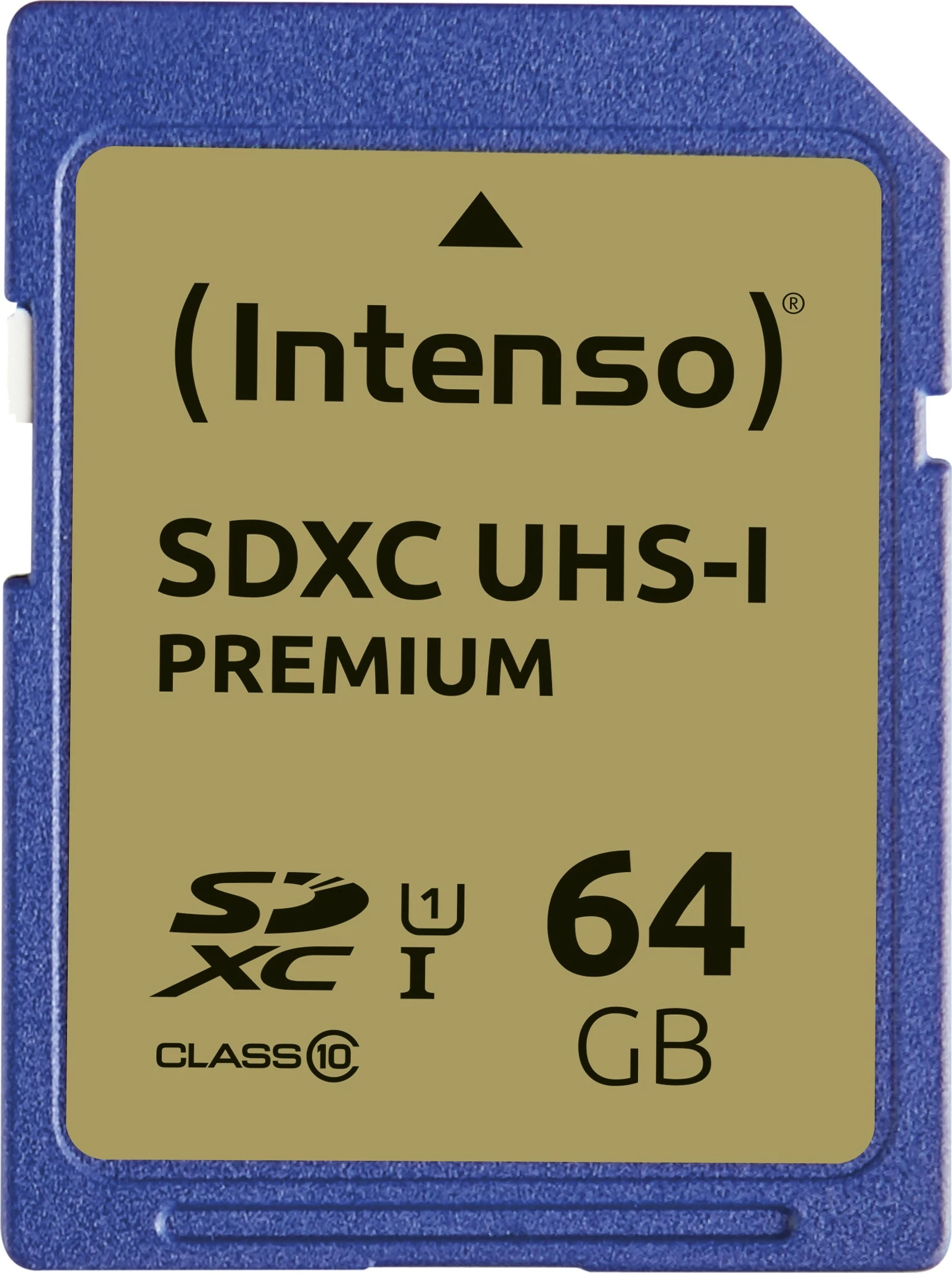 Kartica za pomnilnik Intenso SDXC UHS-I 64 GB, Class 10, 90 MB/s, modra