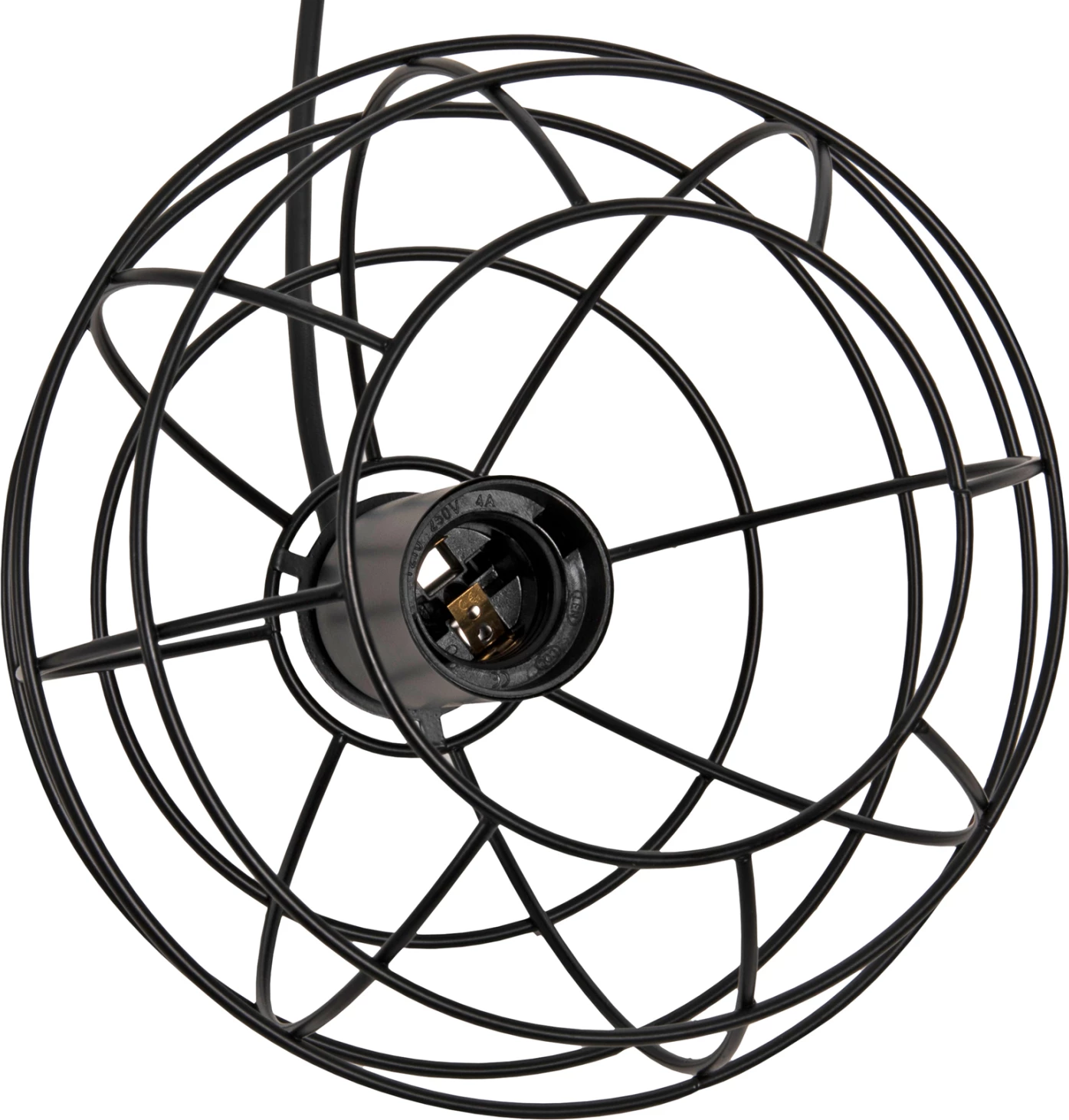 Stropna viseča svetilka FH4038 3 kovinske krogle Φ23x122Hcm