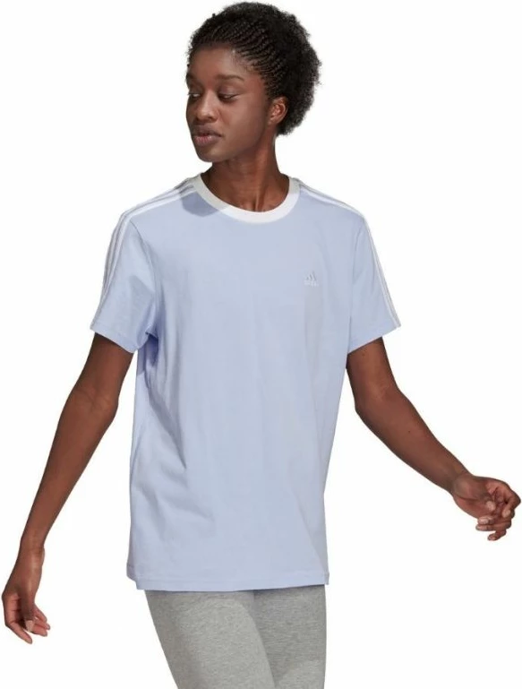 Majica za ženske adidas Essentials 3S, vijolična