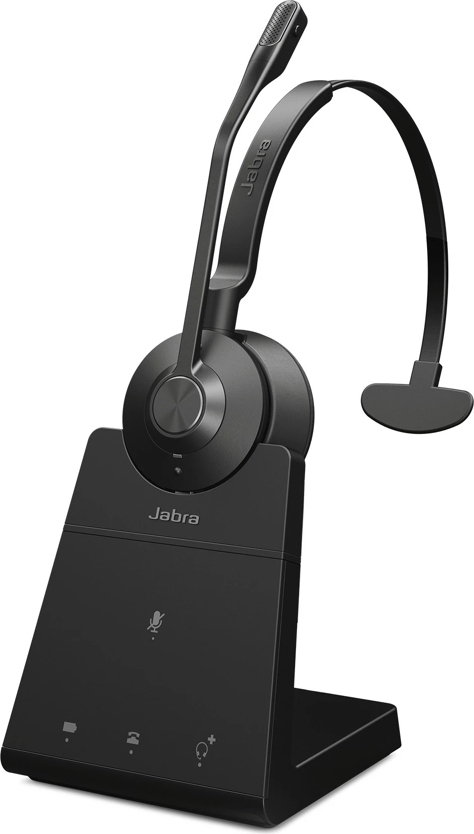 Monauralne brezžične slušalke, Jabra Engage 45 SE, mono, črne