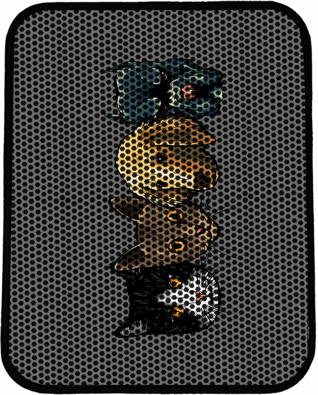 Preproga za mačji pesek, pisana, Paws & Whiskers, Nrszn0022, 45x60 cm