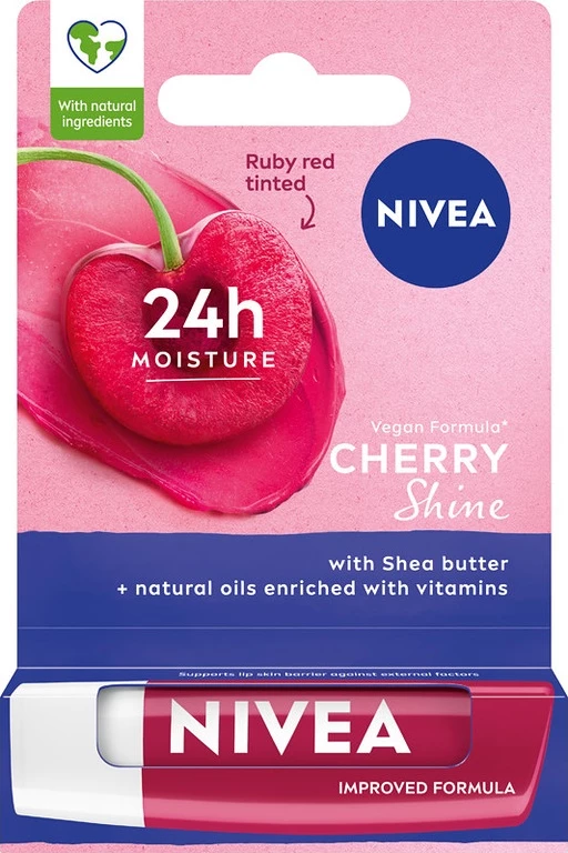 Balzam za ustnice Cherry Shine Nivea 4,8 g