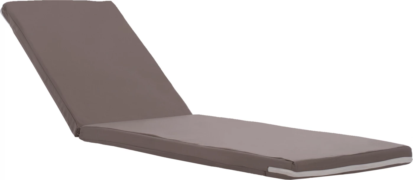 Blazina za ležalnik iz poliestra Chios siva FH11234.10P 196(117+1+78)x58x5cm