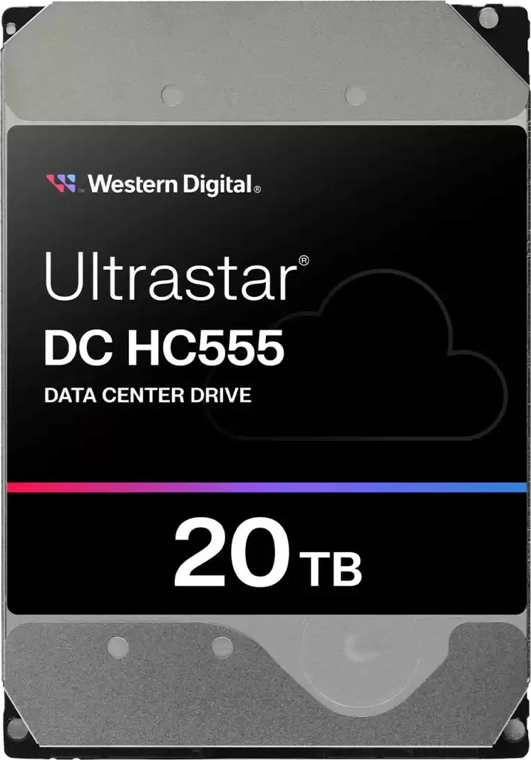 Trdi disk Western Digital Ultrastar DC HC555, 20TB, 3,5", SAS3, 7200 RPM