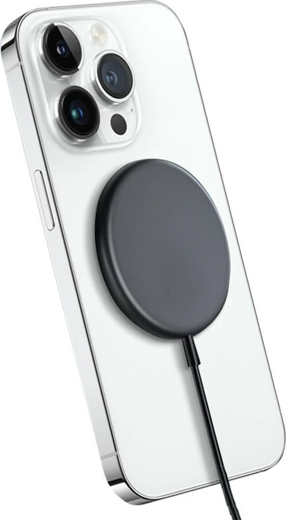 Brezžični polnilec MagSpot 15W, MagSafe, USB-C, Graphite - CRONG