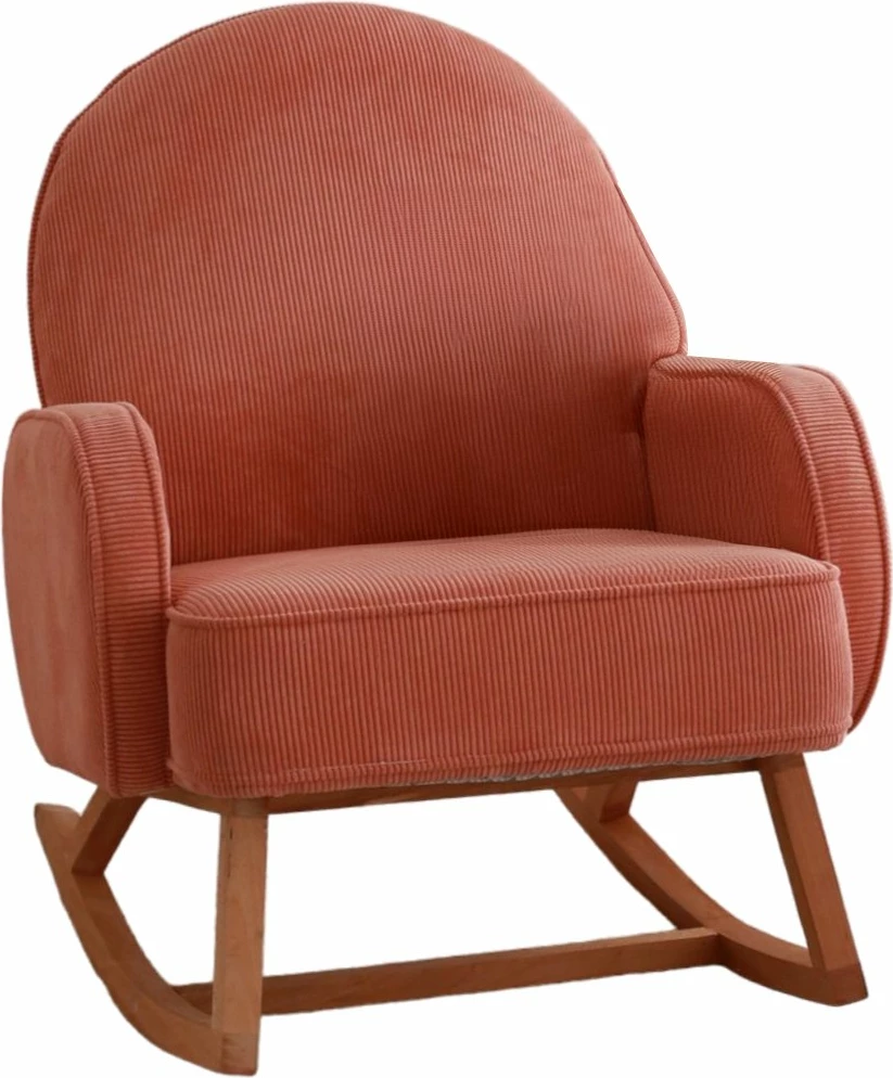 Fotelj iz kordonskega žameta Yoko, Atelier del Sofa, koralna