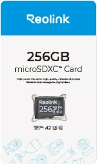 Kartica microSD Reolink 256 GB, črna