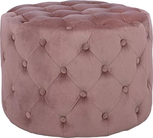 Žametni stol Kassie FH8406.02 barva gnilega jabolka Chesterfield tip 60x43 cm