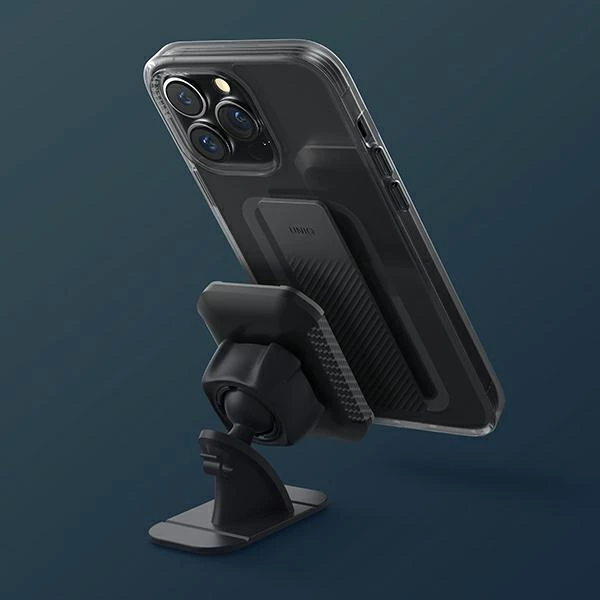 Prozoren ovitek za iPhone 14 Plus UNIQ Heldro Mount