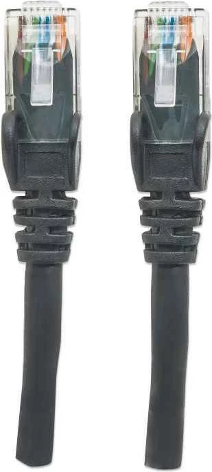 Omrežni kabel Cat6, 3 m, črn Intellinet