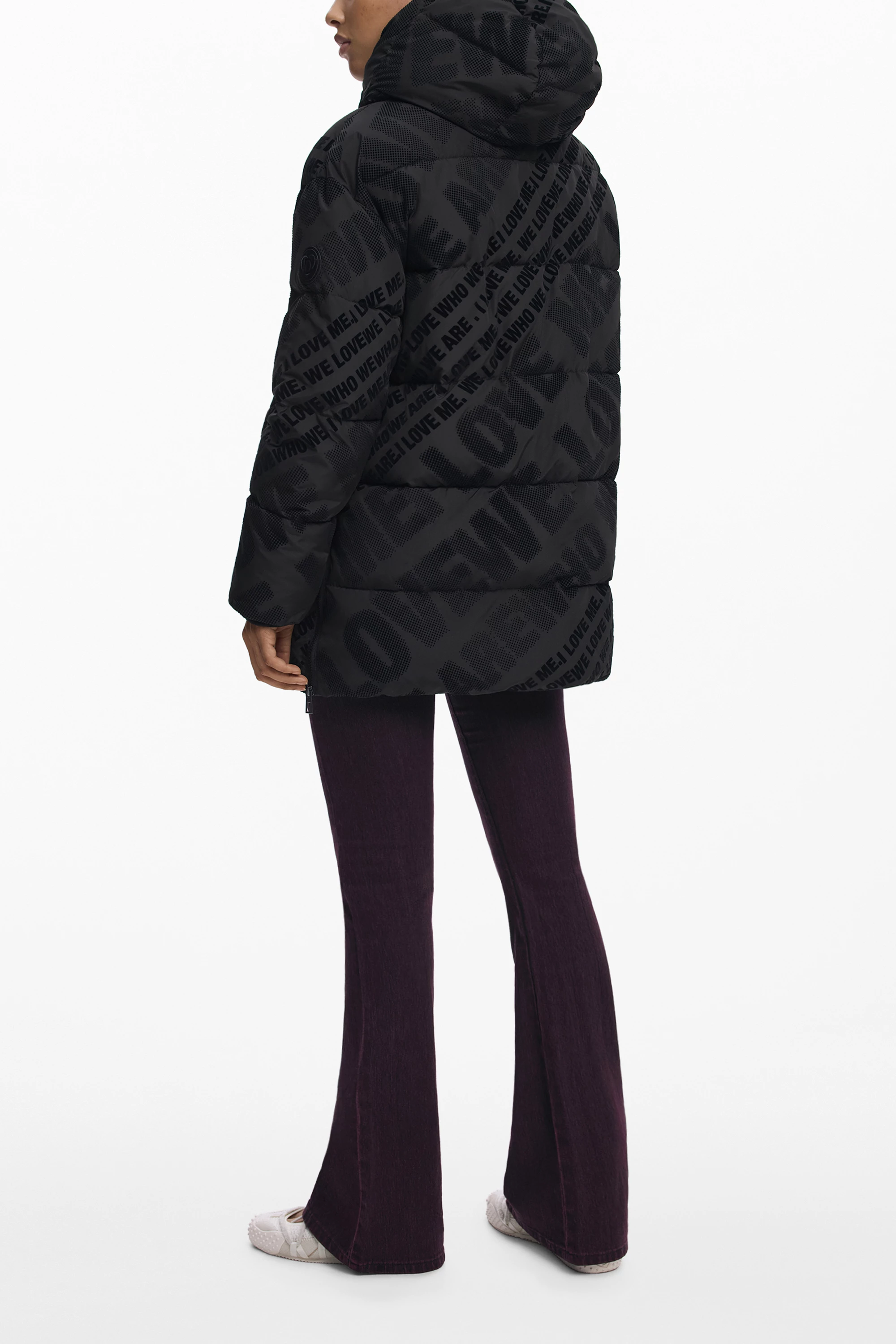 Jakna črna DESIGUAL, ženska