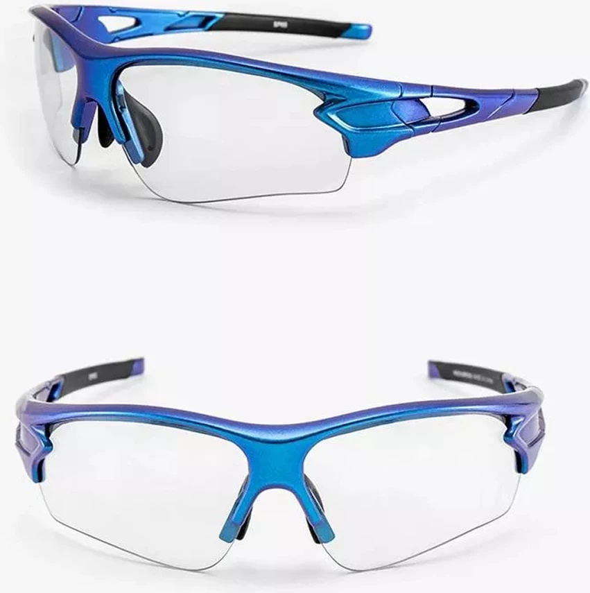 Kolesniške očala fotokromatske Rockbros 10069, UV400, modre