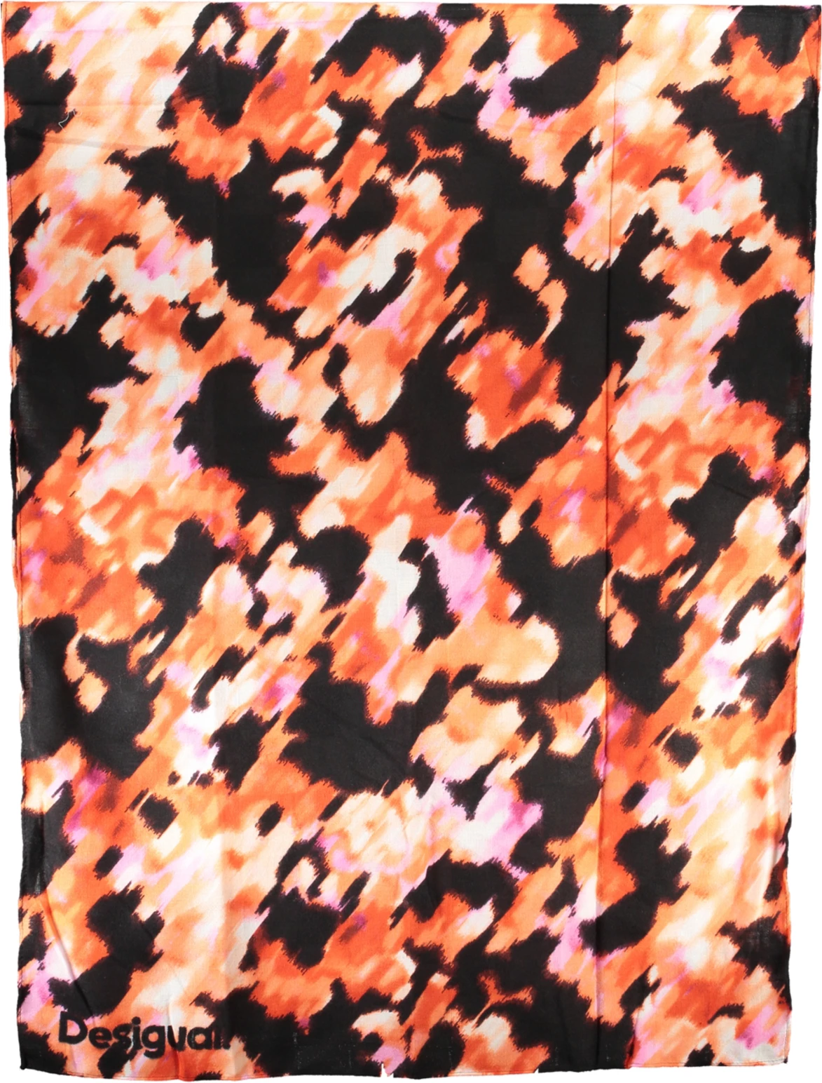 Ženski rožnat šal DESIGUAL