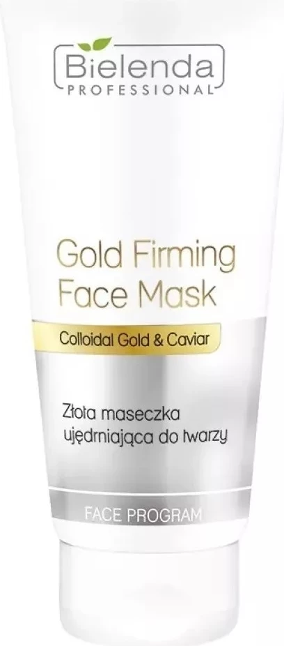Učvrstitvena maska za obraz z zlatom, za ženske, Bielenda Professional Gold Firming Face Mask, 175 ml