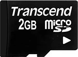 microSD kartica Transcend 2GB, črna